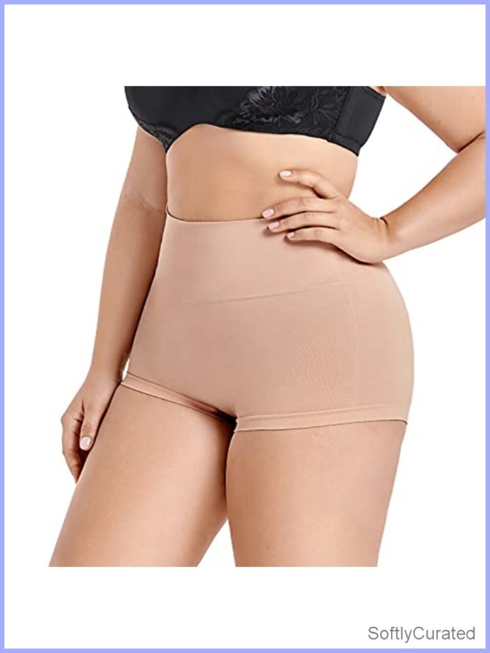 High-Waist Boyshort Shapewear Tummy Control Panties Body Shaper Seamless